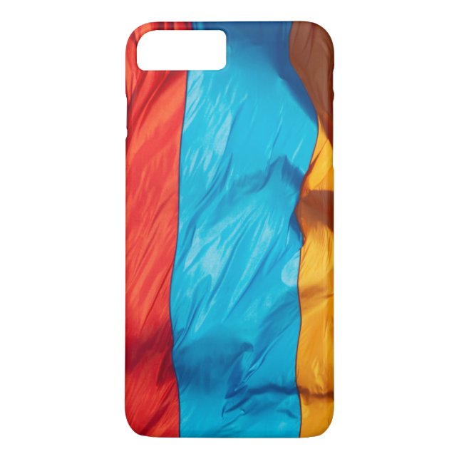 Funda De Case-Mate Para iPhone Bandera ondeando Armenia (Reverso)