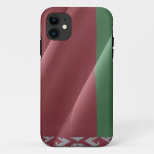 Funda Para iPhone 11 Bandera ondeando Bielorrusia -