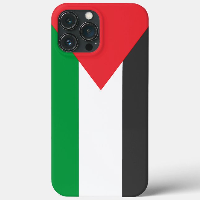 Funda De Case-Mate Para iPhone Bandera palestina Free Palestine personalizada (Reverso )