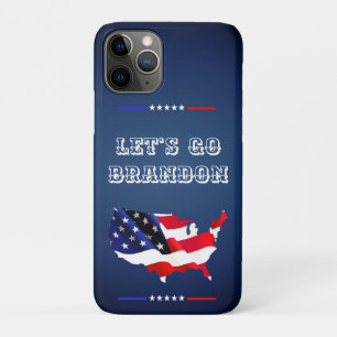 Funda Para iPhone 11 Pro Bandera Patriótica 2024 del personalizado DET'S GO