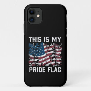 Funda Para iPhone 11 Bandera Patriótica Americana Esta Es Mi Bandera De