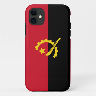 Funda Para iPhone 11 Bandera patriótica angolana