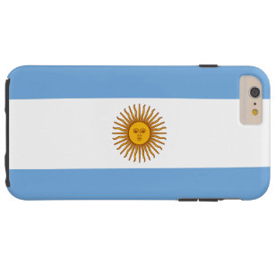 Funda Resistente Para iPhone 6 Plus Bandera Patriótica Argentina