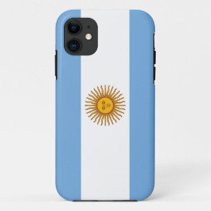 Funda Para iPhone 11 Bandera Patriótica Argentina