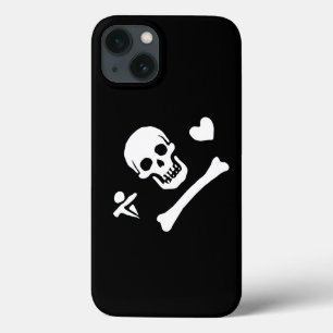 Funda Para iPhone 13 Bandera pirata de Stede Bonnet Jolly Roger