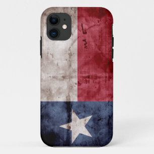 Funda Para iPhone 11 Bandera resistida de Tejas;