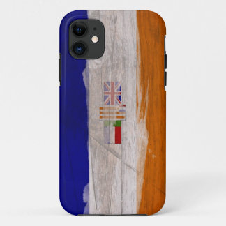 Funda Para iPhone 11 Bandera surafricana vieja