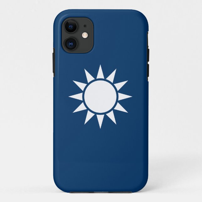Funda De Case-Mate Para iPhone Bandera taiwanesa "clásica" (Reverso)