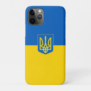 Funda Para iPhone 11 Pro Bandera ucraniana escudo de armas