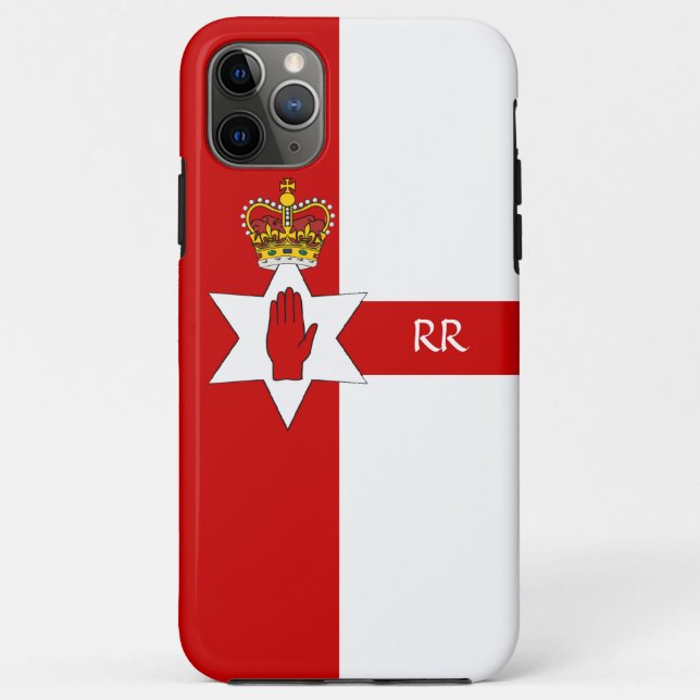 Funda De Case-Mate Para iPhone Bandera Ulster de Irlanda del Norte  (Reverso)