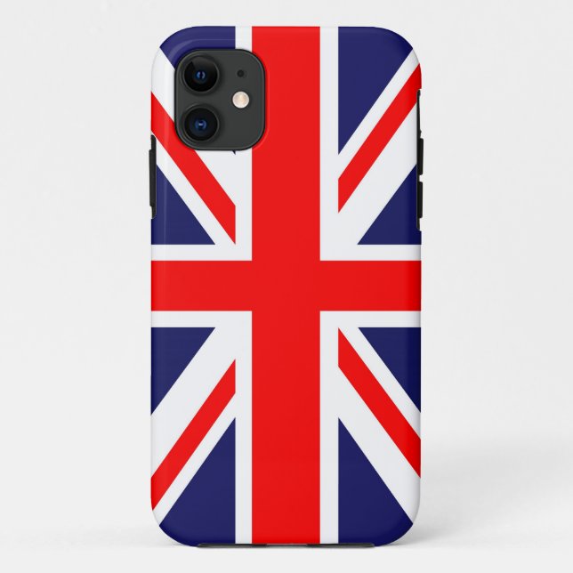 Funda De Case-Mate Para iPhone bandera Union Jack (Reverso)