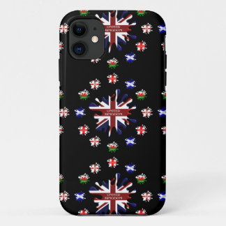 Funda Para iPhone 11 Banderas del Reino Unido