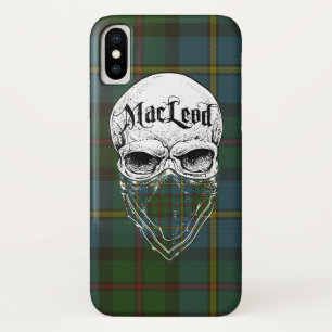 Funda Para iPhone X Bandido del tartán de MacLeod