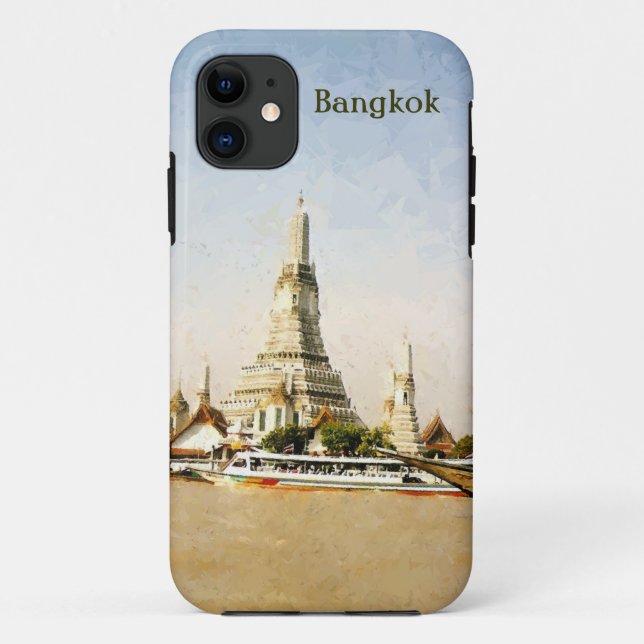 Funda De Case-Mate Para iPhone Bangkok, Tailandia (Reverso)