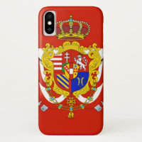 Banner blanco rojo Gran Ducado de la Toscana