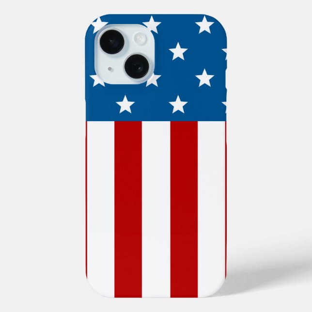 Funda De Case-Mate Para iPhone Banner de Star Spangling (Reverso )