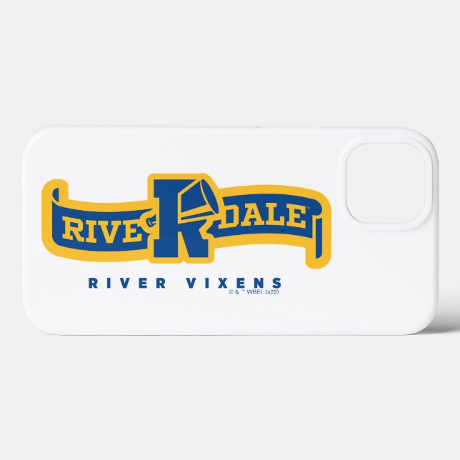 Funda De Case-Mate Para iPhone Banner del río Riverdale Vixens (Reverso (Horizontal))