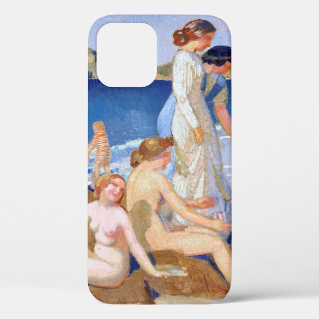 Funda De Case-Mate Para iPhone Baño marino, Maurice Denis (Reverso )