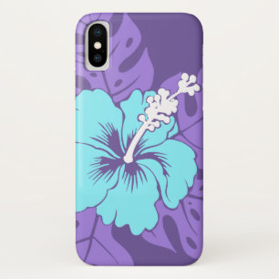 Funda Para iPhone X Banzai Beach Hawaiian Hibiscus