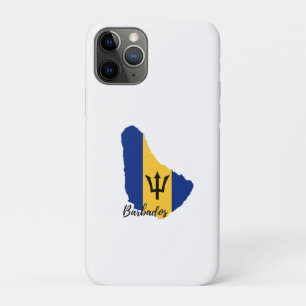 Funda Para iPhone 11 Pro Barbados Bandera Mapa