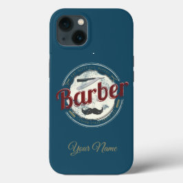 Funda Para iPhone 13 Barber Hair Hustler Hairdresser Retro Hairstylista