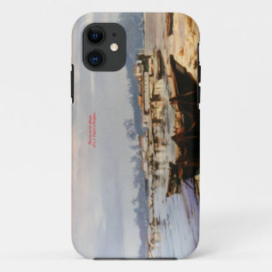 Funda Para iPhone 11 Barca en la playa/Boat on the beach