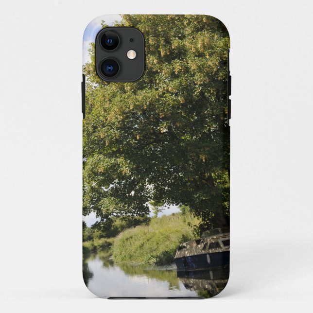 Funda De Case-Mate Para iPhone Barcazas de canal (Reverso)