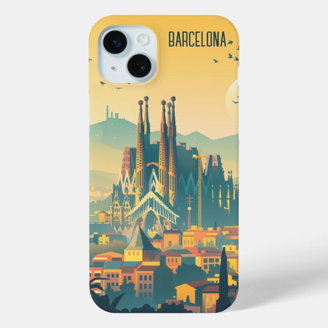 Funda De Case-Mate Para iPhone Barcelona (Reverso )