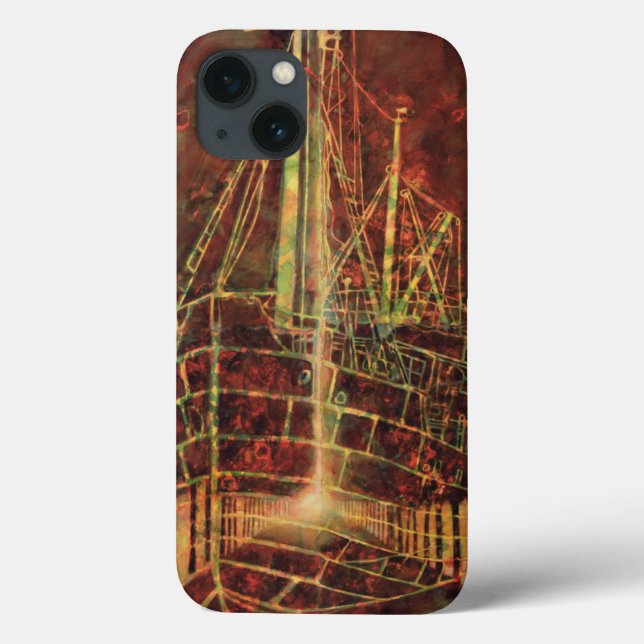Funda De Case-Mate Para iPhone Barco 3 2006 (Reverso)