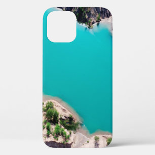 FUNDA PARA iPhone 12 BARCO BLANCO SOBRE AGUA AZUL MAR DURANTE EL DÍA