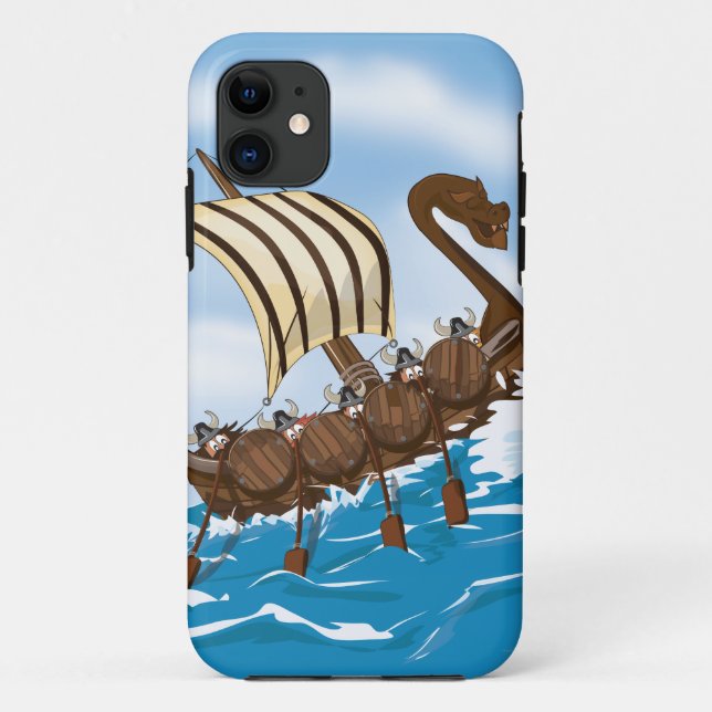 Funda De Case-Mate Para iPhone Barco de Viaje (Reverso)