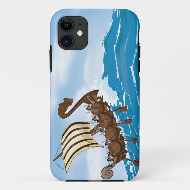 Funda De Case-Mate Para iPhone Barco de Viaje (Reverso)