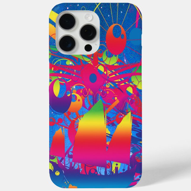 Funda De Case-Mate Para iPhone Barco Estrella (Reverso )