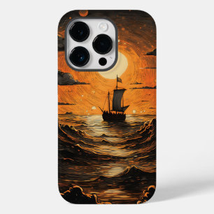 Funda Para iPhone 14 Pro De Case-Mate Barco navegando por la noche