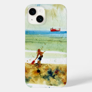 Funda Para iPhone 14 De Case-Mate Barco rojo en Mundesley