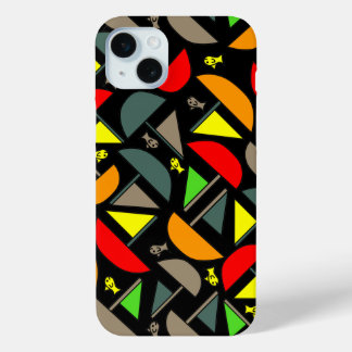 Funda Para iPhone 15 Mini Barcos y peces