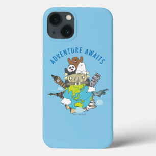 Funda Para iPhone 13 Bare Bears - Aventura