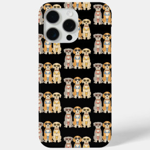Funda Para iPhone 15 Pro Max Barkers de playa Trio de Bikini con actitud