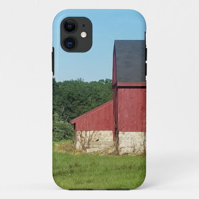 Funda De Case-Mate Para iPhone Barn de campo (Reverso)