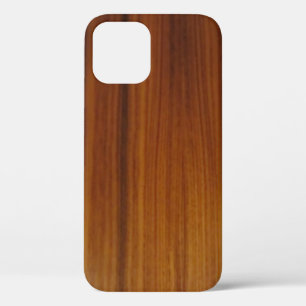 Funda Para iPhone 12 barniz de madera