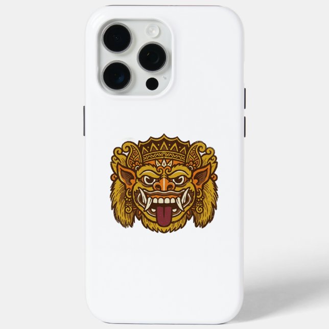 Funda De Case-Mate Para iPhone Barong Cultural Balinés (Reverso )