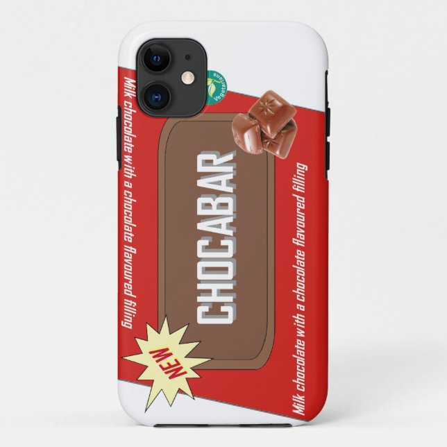 Funda De Case-Mate Para iPhone  Barra de Chocolate (Reverso)