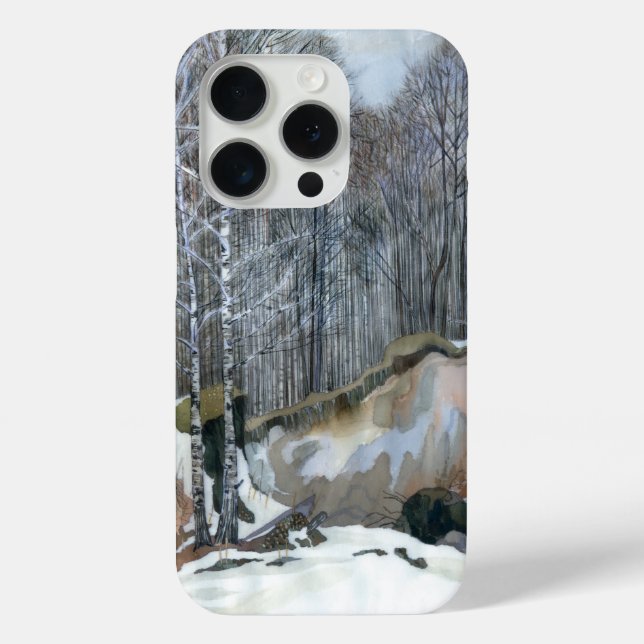 Funda De Case-Mate Para iPhone Barranca de nieve (Reverso )