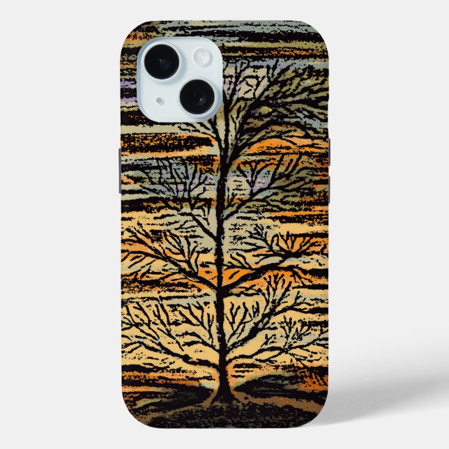Funda De Case-Mate Para iPhone Barren Dawn (Reverso )