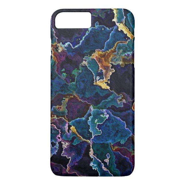 Funda De Case-Mate Para iPhone Barrido de petróleo (Reverso)