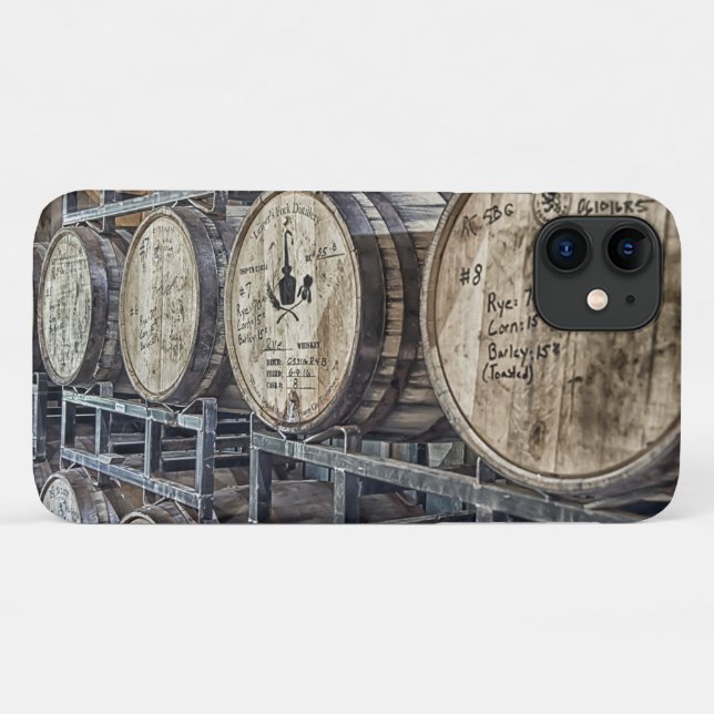 Funda De Case-Mate Para iPhone Barriles sucios en almacén (Reverso (horizontal))