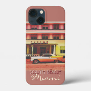 Funda Para iPhone 13 Mini Barrio Art Deco South Beach Miami Phone Case