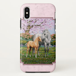 title_seo2 Barrio Gris de manzana Mare Palomino Foal Rosa