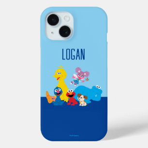 Funda Para iPhone 15 Barrio Sésamo   Coloridas Plaza Sésamo