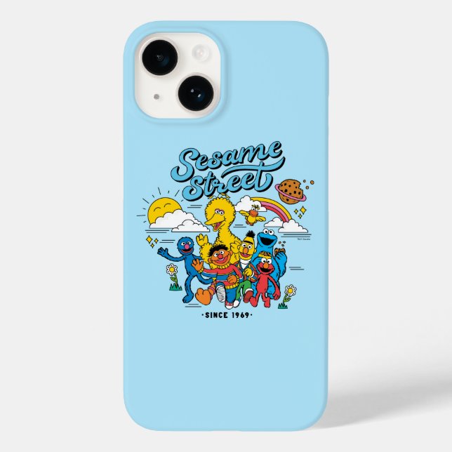 Funda De Case-Mate Para iPhone Barrio Sésamo | Desde 1969 (Reverso )